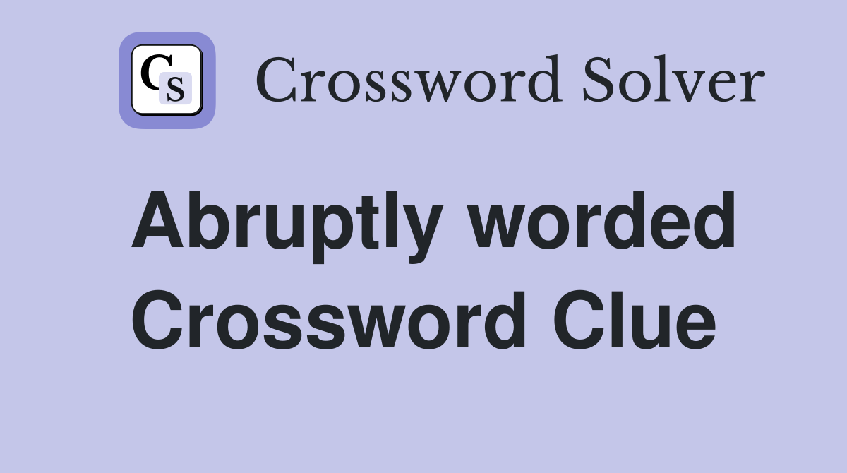 stop on halt abruptly crossword clue 5 letters